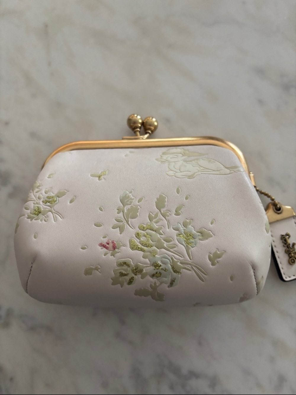 Disney X Coach Kisslock Frame Pouch
With Disney Bambi Motif